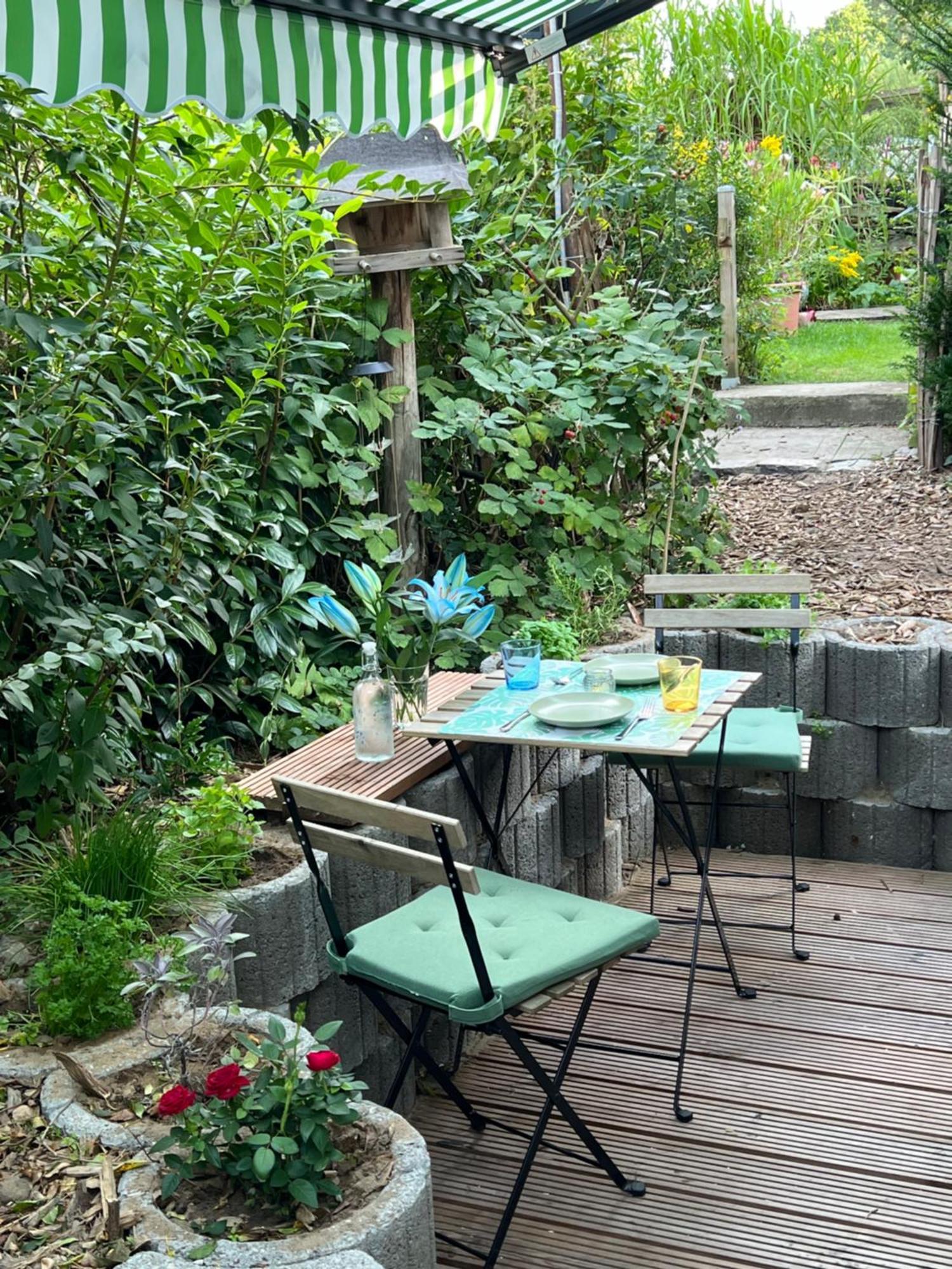 Ferienwohnung Green Garden Berlin Exteriör bild
